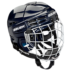 Elite Bauer Prodigy Hockey Helmet Combo - YTH for Safety